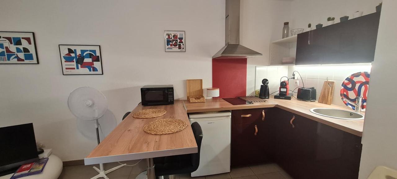 Ferienwohnung Beau Studio Tout Confort Au Calme Avec Parking . Villeurbanne Exterior foto